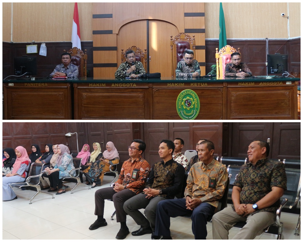 PTA Medan Laksanakan Koordinasi dan Pembinaan Teknis Yustisial pada Pengadilan Agama Binjai | (26/4)